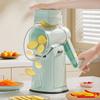 Detachable Hand-Crank Vegetable Slicer Manual Vegetable Cutter Rotary Cheese Grater  Kitchen Prep