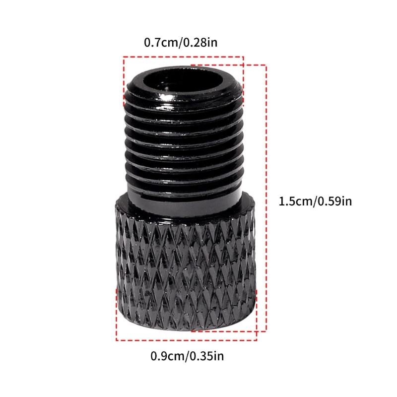 Quickly Connect Air Valves Adapters Durability Plastic Air Nozzle Connector Suitable for Car Bikes Motorcycles