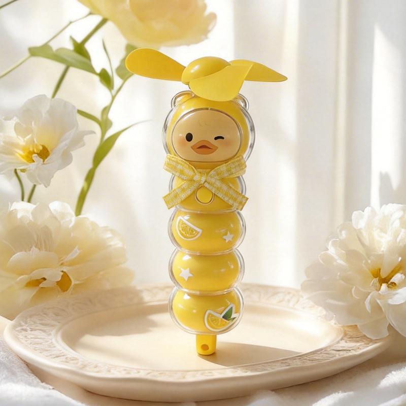 New Flower Mini Portable USB Handheld Fan - Summer Fresh and Compact Electric Fan