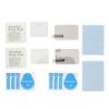 Screen Protector Ultra Clear Tempered Glass Screen Film Lens Protector Combo for Insta360 GO 3 Action Camera