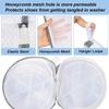 1pcs Grid Washing Shoes Bag Zipper Laundry Shoes Protector Fluffy Friendly Anti-Deformation Shoes Clothes Organizer  Laundry