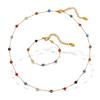 Creative Jewelry Set Chain Women'S Versatile Simple Collarbone Chain Bracelet Pearl Necklace Set Women