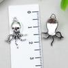 Antique Silver Ocean Starfish, Seahorse & Shark Pendant Charm for DIY Jewelry
