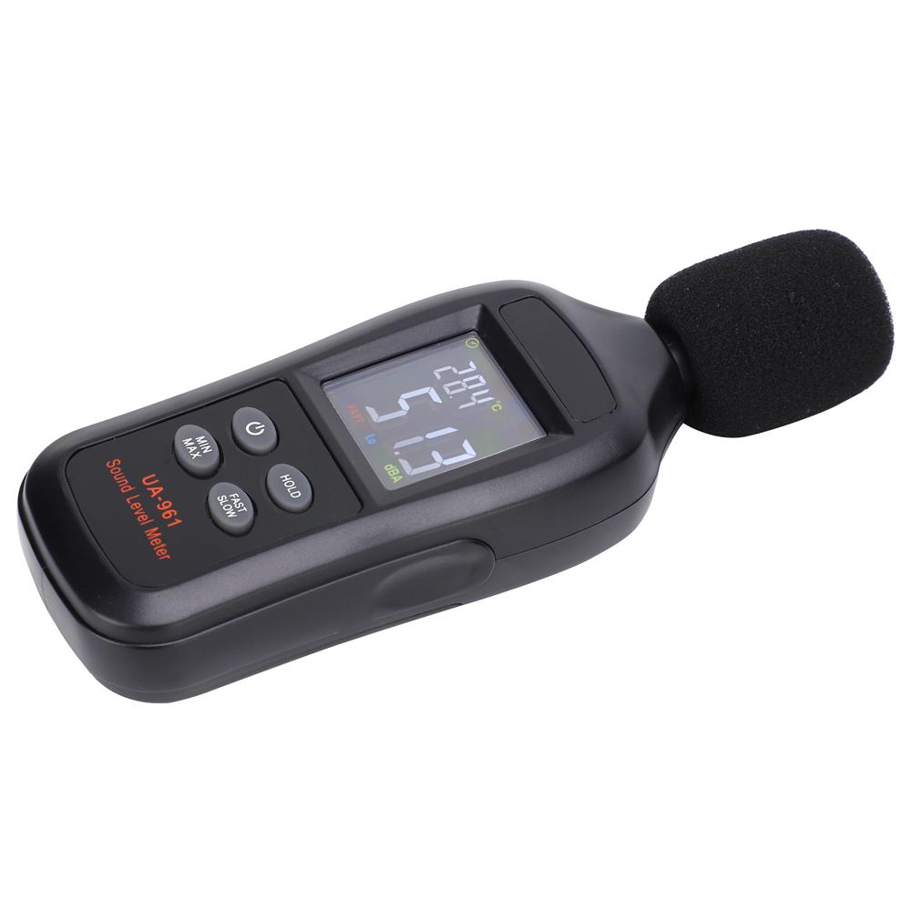 UA961 Portable LCD Digital Sound Level Meter Decibel Detector Noise Tester 35‑135dB