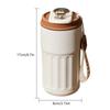 Elegant Insulated Mug LED Smart Temperature Display Keep Cold Insulated Coffee Milk Mug 450ml Large Capacity Stainless Steel