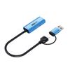 1080P Video Capture Device With USB And USB C Interfaces 4K30Hz Video Adapter For Clear 1080P Clear Video