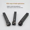 CNC TGF32R Triangular Groove Insert: Precision Circlip Grooving Tool for Swiss-Type Lathes