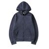 2025 Unisex Hooded Cardigan: Solid Color, Loose Fit for Spring/Autumn Sportswear