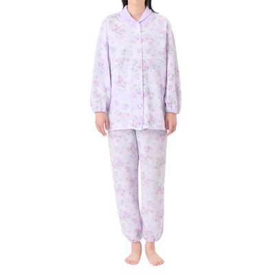 Quattro Smooth Ultra Warm Long Sleeve Pajamas with Elastic Holes At the Sleeves and Legs Women's