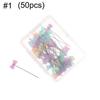 50pcs/100pcs Useful Needles Colorful Head Button Quilting Sewing Pin Patchwork