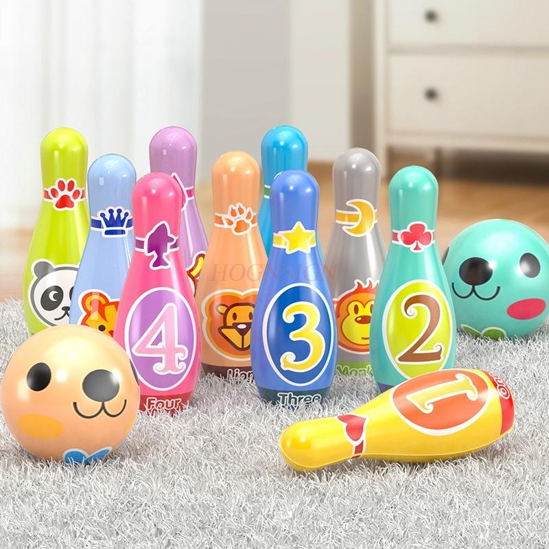 Outdoor Boys' Baby Puzzle Bowling Toys Children'S Set Large Indoor Ball Games