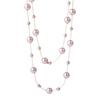 Long Pearl Fashion Necklace For Women With Wave Design For Winter Fashion Accessories