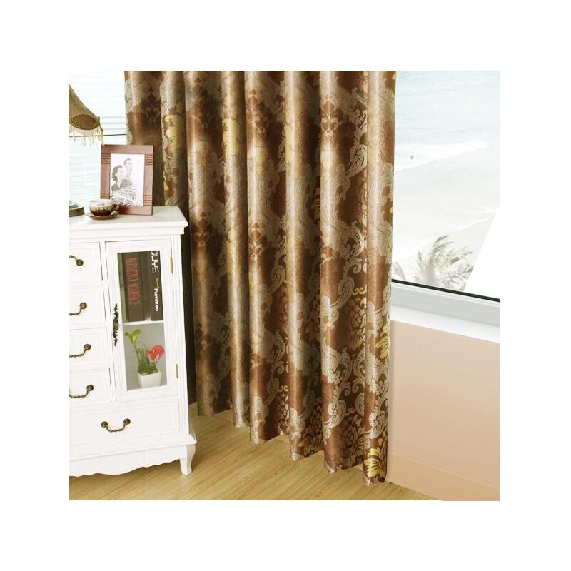 1PC Retro Printed 70-80% Blackout European Style Comfortable Curtains for Bedroom Balcony Window Drapes for Living Room LOZUJOJU