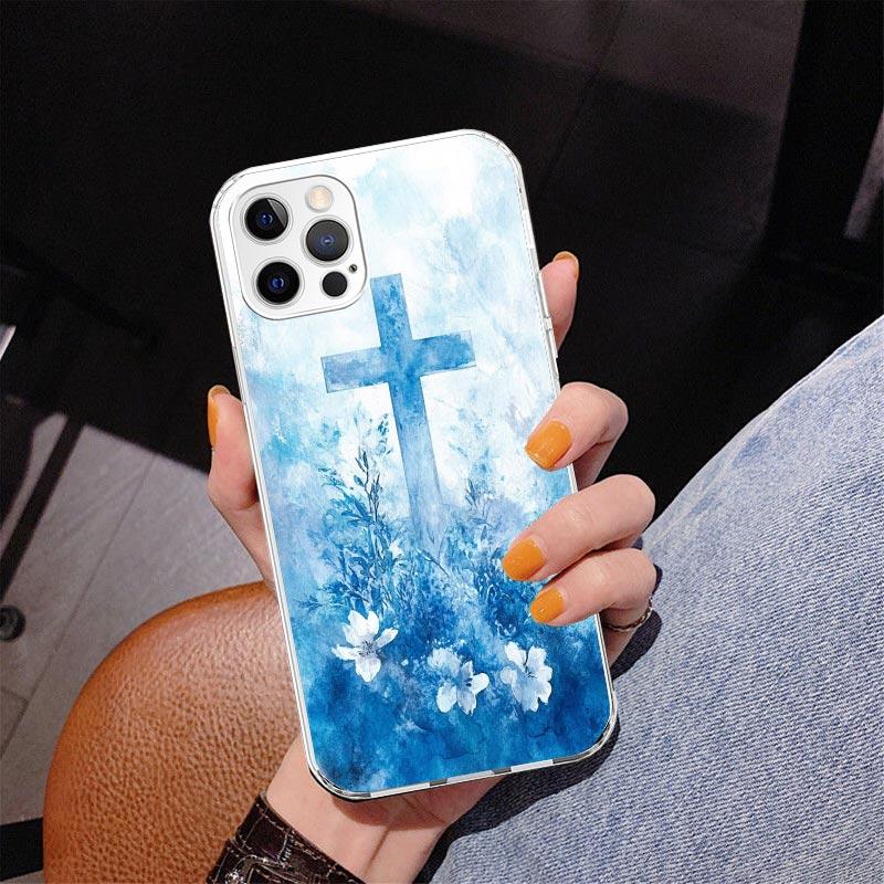 

Jesus Bible Phnoe Case for Iphone 17 Air 16 16E 11 12 13 Mini 14 Plus 15 Pro Max 7 8 + SE 2020 Phone Cover Coque iPhone 15 Pro