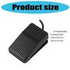 Nonslip Momentary Electric Power Foot Pedal Switches 10A 250V Pedal Controller SPDT 1NO 1NC Footswitch Easy To Install