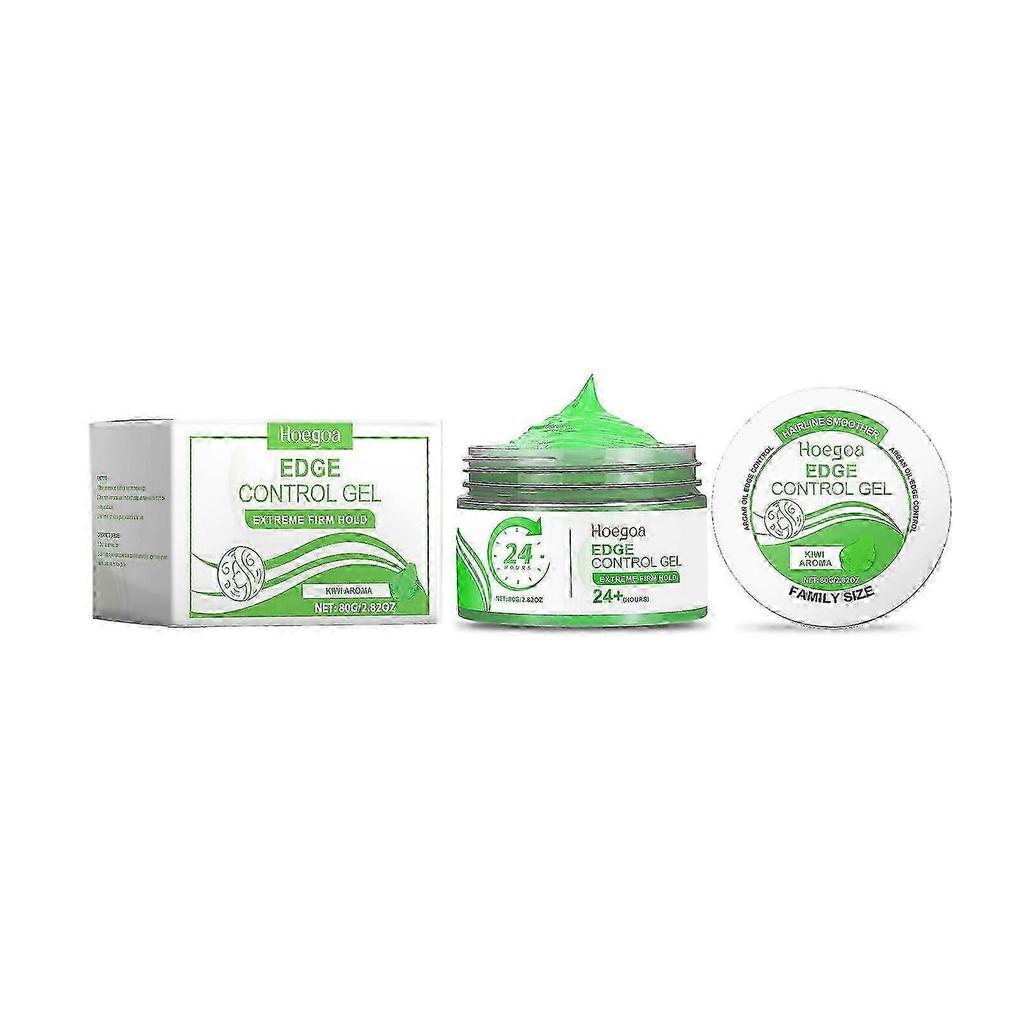 2025 Hoegoa green kiwi styling gel styling, long-lasting bangs, natural styling, refreshing oil control gel