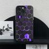 Honeycomb pattern phone case suitable for iPhone 17 16 15 14 13 12 11 Pro/Max/Plus anti drop and shockproof back cover