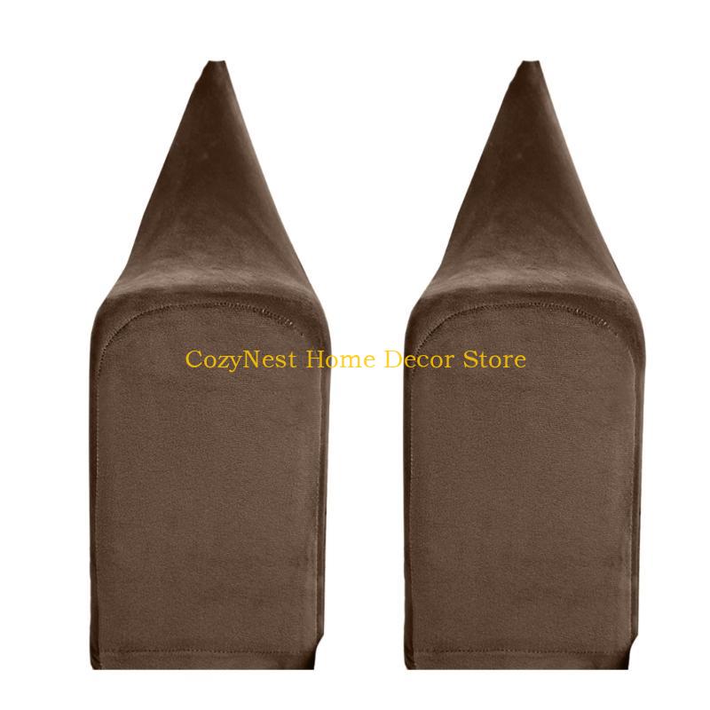 92MF 2pcs Sofa Armrest Covers Protectors In Stretch Fabric For Daily Wear Protections хаки 1430₽