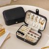Portable Jewelry Storage Box Travel Small High-end Exquisite Large-capacity Earrings Ring Antioxidant Jewelry Box
