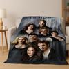 2026 New Twilight Isabella Edward Art Flannel Blanket,Cozy Soft Throw Blanket for Home Bedroom Bed Sofa Picnic Cover Gift Kids