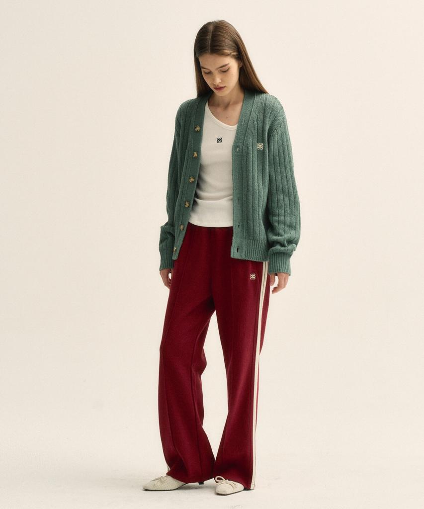 Seteo Roton All Day Track Pants Burgundy (Type B)