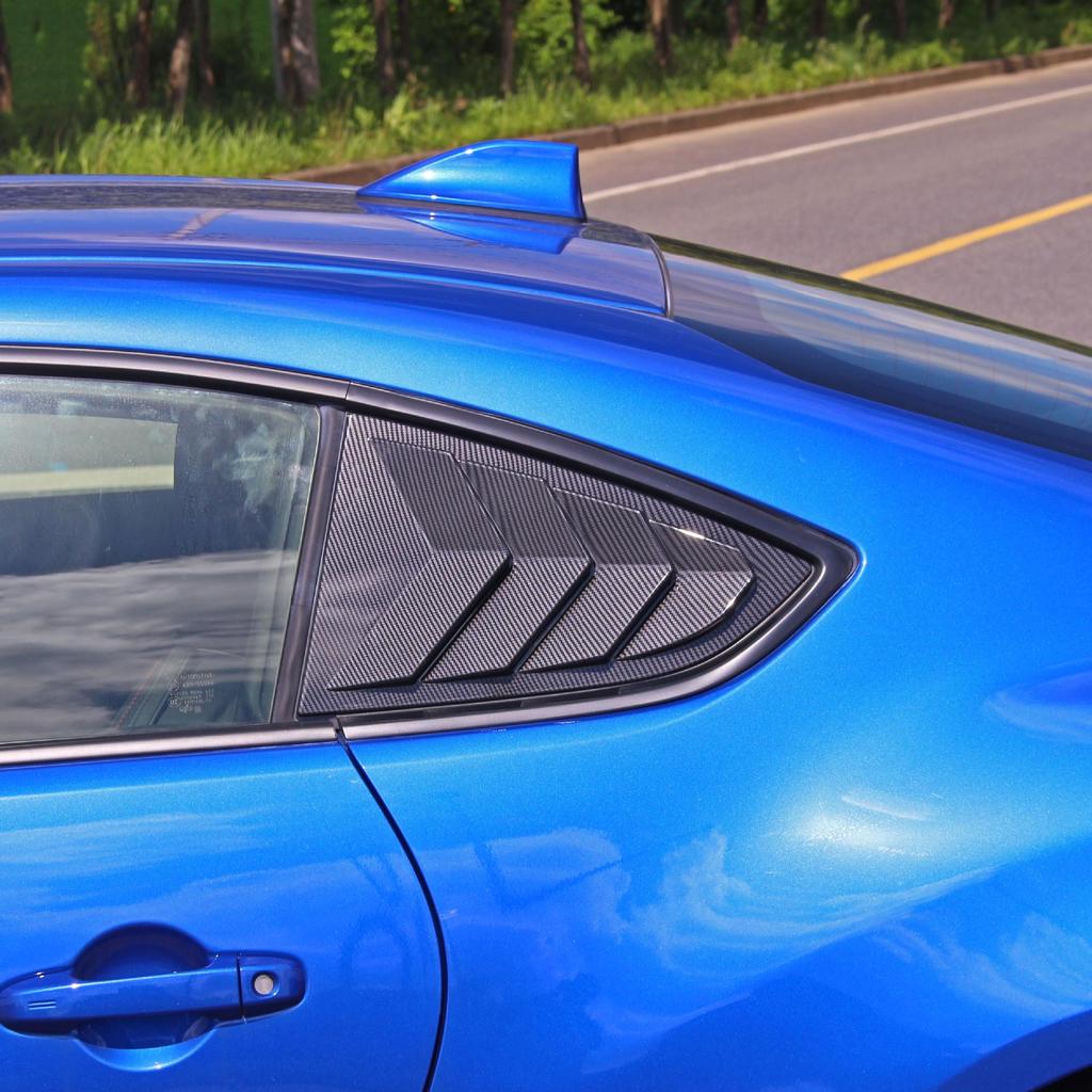 2022 Subaru BRZ & Toyota B6 Louvered Rear Spoiler Kit with Sport Roof Wing & Side Skirts