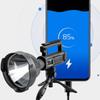 Rechargeable Spotlight Flashlight 4 Modes LED Super Bright Searchlight IPX5 Water Resistant Work Lights for Hiking