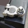 1Pair Car Battery Terminal Clamps Adjustable Conductive Caps Heavy Duty Stud Type Cable Positive Negative Motorcycle Boat Car