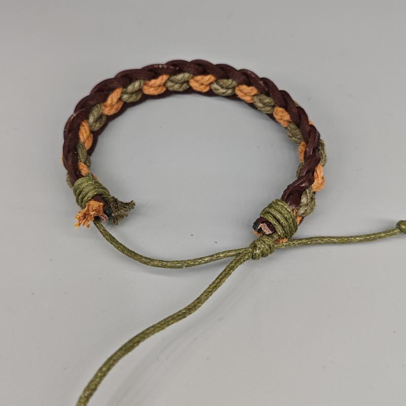 Handcrafted Women's Retro Adjustable Cowhide Bracelet - Cool, Simple, and Unique Design