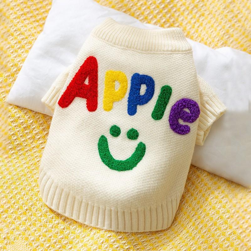Cozy Striped Faux Mink Sweater for Small/Medium Dogs & Cats - Autumn/Winter Pet Apparel