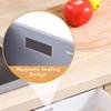 Foldable Garbage Bag Hanger Wall-Mounted Trash Can Rack Space Save Trash Bag Holder  Bathroom