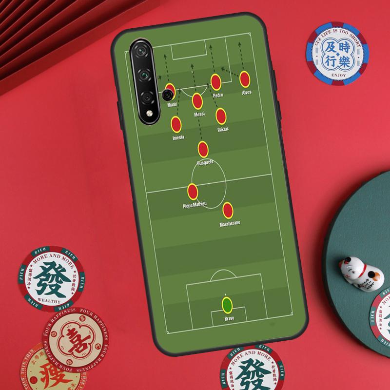 Football Soccer Tactics Time For Huawei Nova Y73 Y72 Y90 Y70 Y60 Y91 Y61 12s 12i 11i 8i 9 10 SE P40 Lite P60 P30 Pro Case