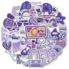50~400 Pieces Non-infringement Graffiti Stickers Outdoor Mixed Scenery Suitcase Stickers Astronaut Colorful Cartoon Stickers