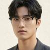 Eyeglass Frames BY5051D 005 Half-rim Gold Frame Black Square