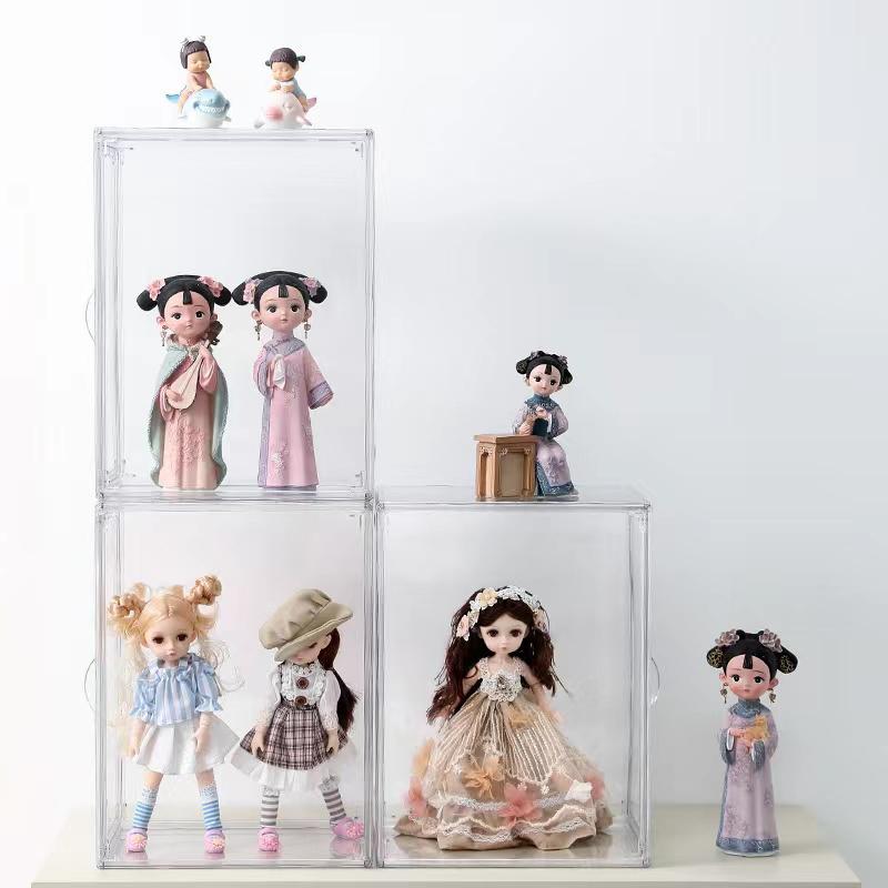 Houseware Display Box Blind Box Model Acrylic Transparent Display Cabinet Home Decoration Cabinet Dustproof Jewelry Storage Box