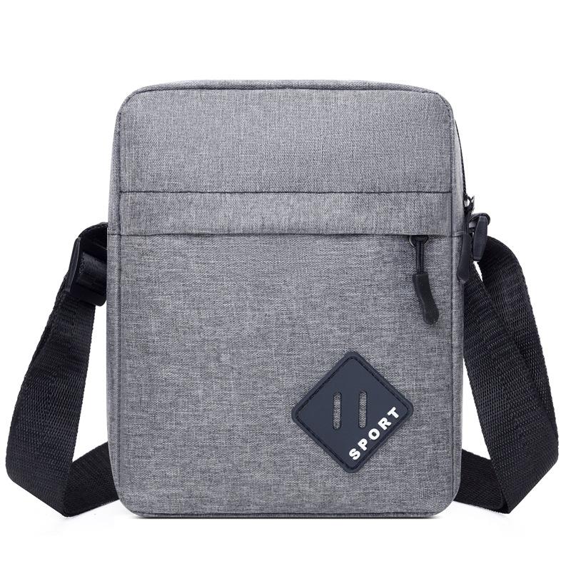 New Lightweight Oxford Cloth Messenger Bag Men's Fashion Simple Shoulder Bag Business Commuting Casual Men's Bag.