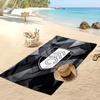 Fulham Football Print Beach Towel, Large Soft Quick Dry Towel for Beach Camping Swimming