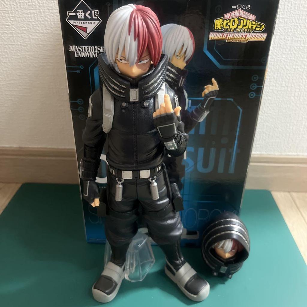 [USED] Ichiban Kuji My Hero Academia WORLD HEROS MISSION C Prize Todoroki Shoto