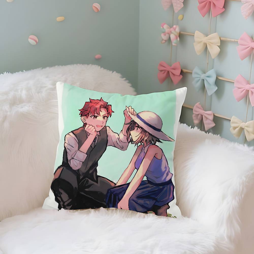 Baccano Anime Pillow Case Throw Pillow Cover Nordic Vintage Style Cushion Covers Home Living Room Sofa Couch Seat