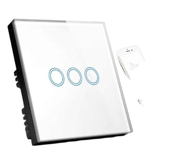 Smart for Smart APP WiFi ABS Zigbee IP20 Hotel Wall Light Controller Switch 10A Manual Control Wall Switch 86*86