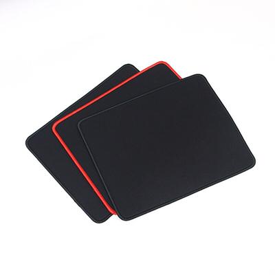 210*260 MM Black Anti-Slip Mouse Pad Thickened Comfortable Computer Mouse Pad Universal Rubber Desk Pad