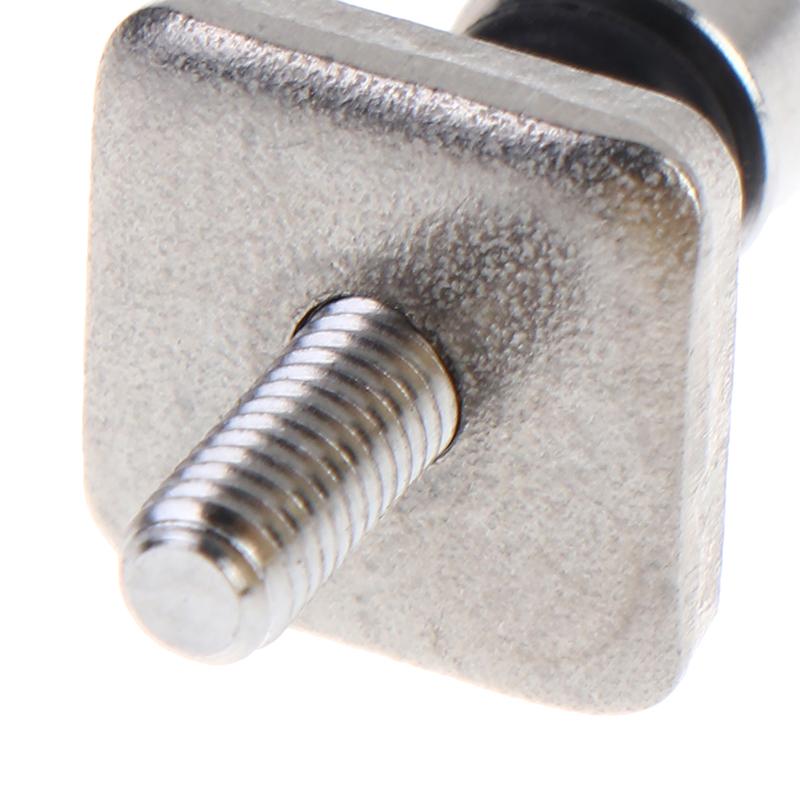 Stainless Steel Surfboard Fin Screw M4 Surf Fin Bolts Longboard Sliding Fin Screws Single Fin Nails Replacing Screws Square Nut