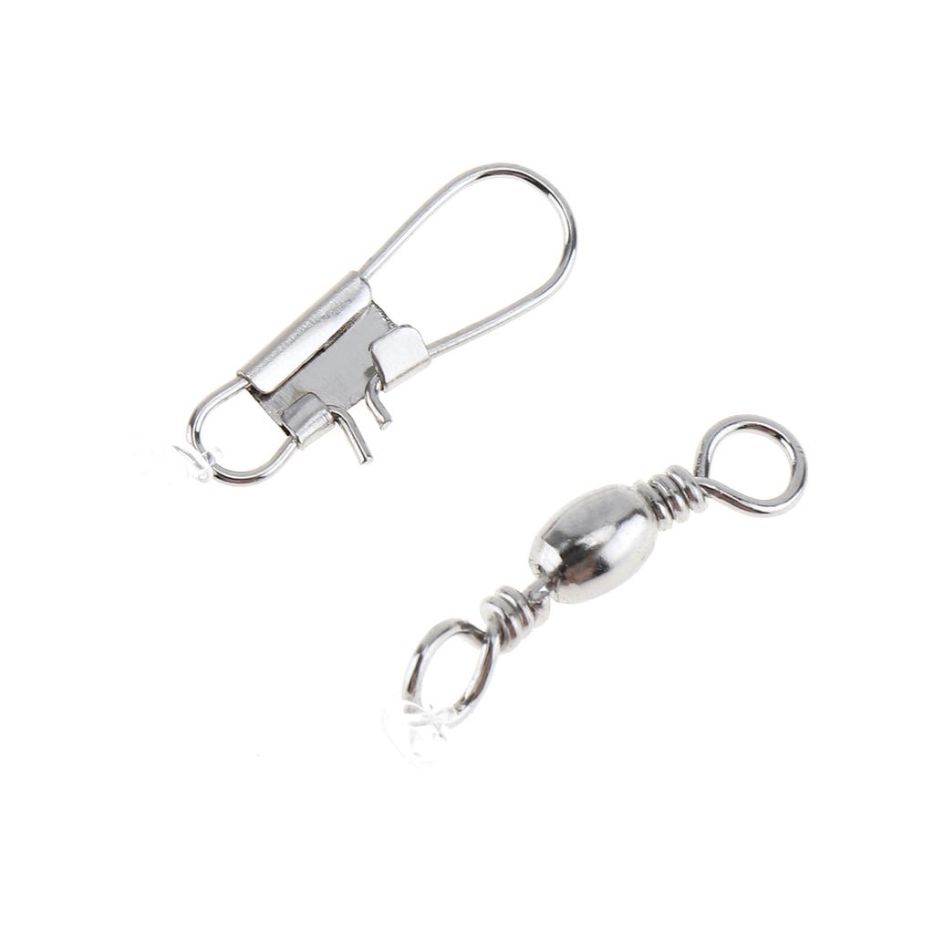 6 Pack Glow in Dark Saltwater Shrimp String Hooks 5 Hooks High Visibility Pre-Rigged 1-6 Mixed Sizes Fishing Lure Bait Tackle Kit