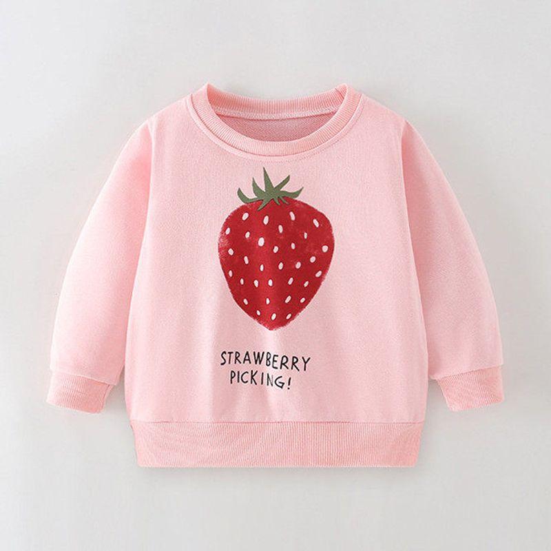 Cute Rabbit Girl Spring and Autumn Pure Cotton Casual Sweatshirt