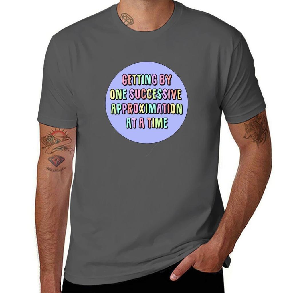Getting By One Successive Approximation After Another Rainbow Tshirt Casual Fashion Print Tee Top