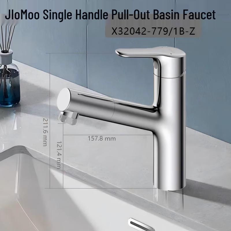 Jomoo Pull-Out Single Handle Basin Faucet