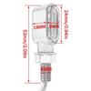 8mm Mini led Motorcycle Turn signal Light lamp Indicators Blinker clignotant moto led for honda yamaha kawasaki cafe racer 12V