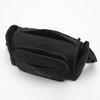 Minimalist Men's Crossbody Bag with Multiple Zipper Compartments for Urban Lifestyle