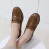 Jisyu Vita Platform Pumps Natural Cowhide