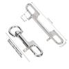 Hook Clips 316 Stainless Steel Bolt Snap Swivel Eye Double Head Double Ended Hook 80MM Size 90MM Size D Ring Snap Marine Diving